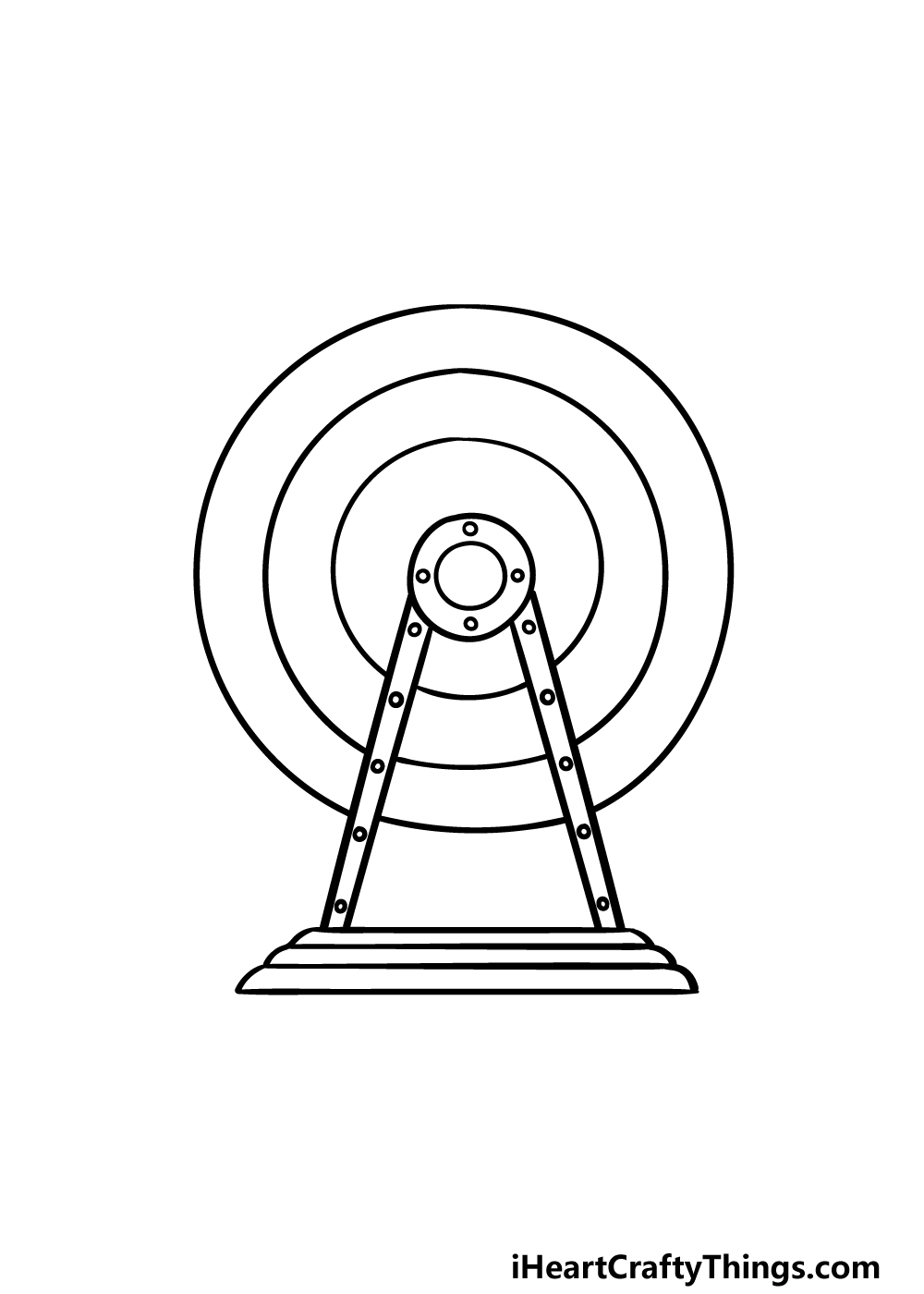 how to draw wheel Clarence Osorio