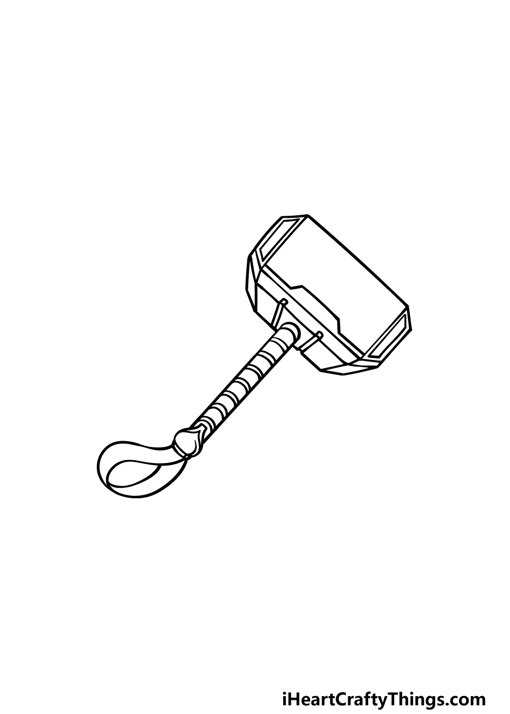 Update 81+ thor hammer sketch latest in.eteachers