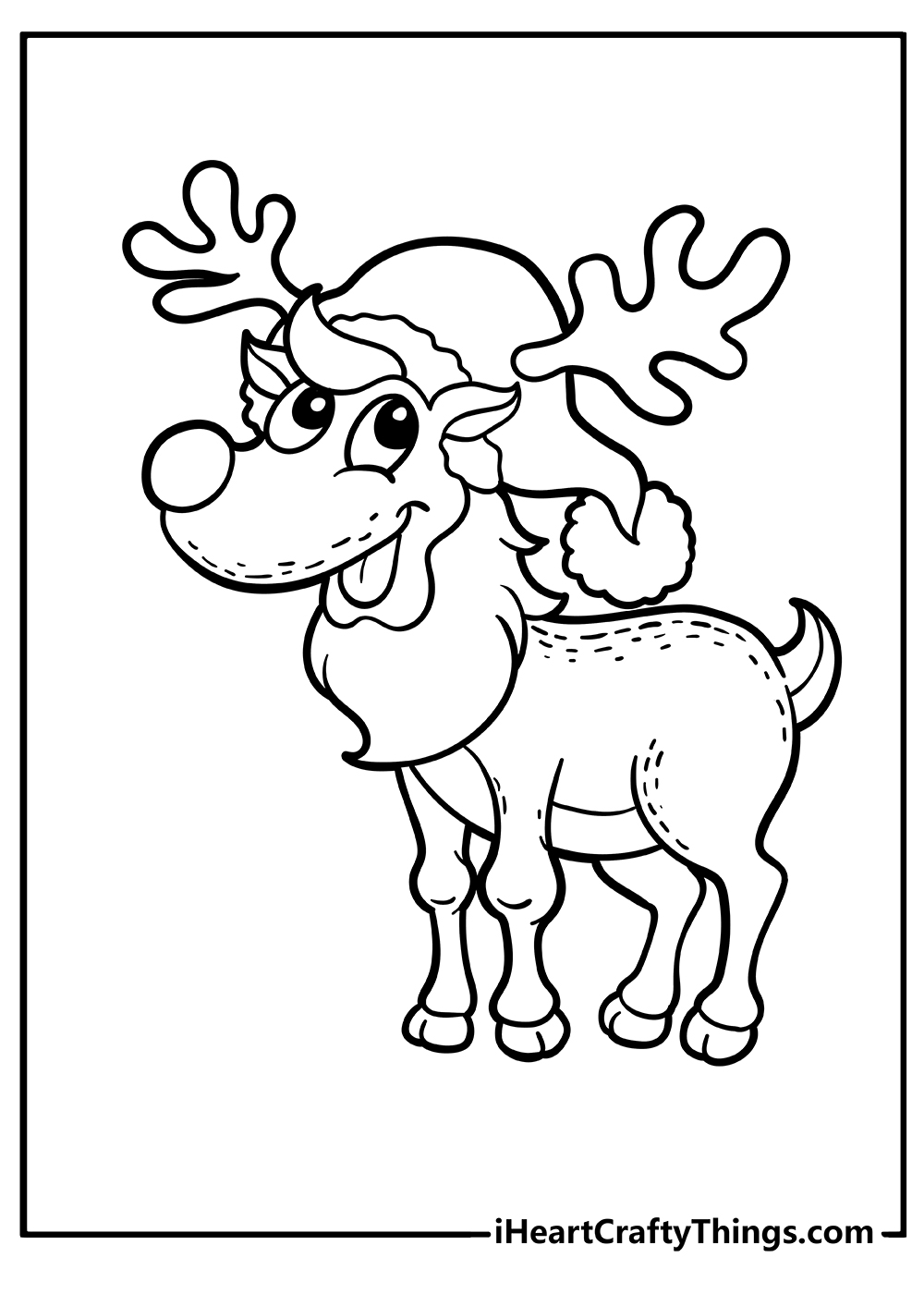 Hard Christmas Coloring Pages Printables