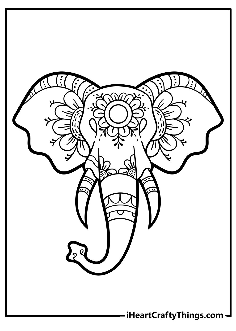 Animal Patterns Coloring Pages