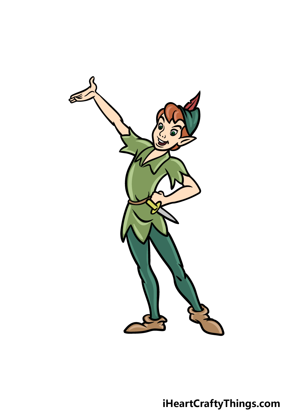 Share more than 65 sketch of peter pan seven.edu.vn