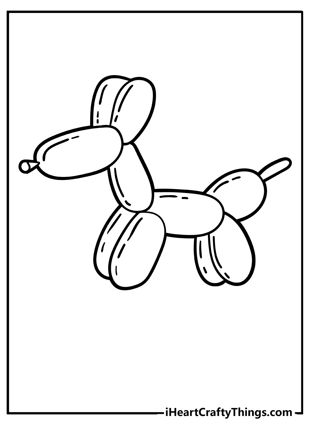 Party Balloon Coloring Pages