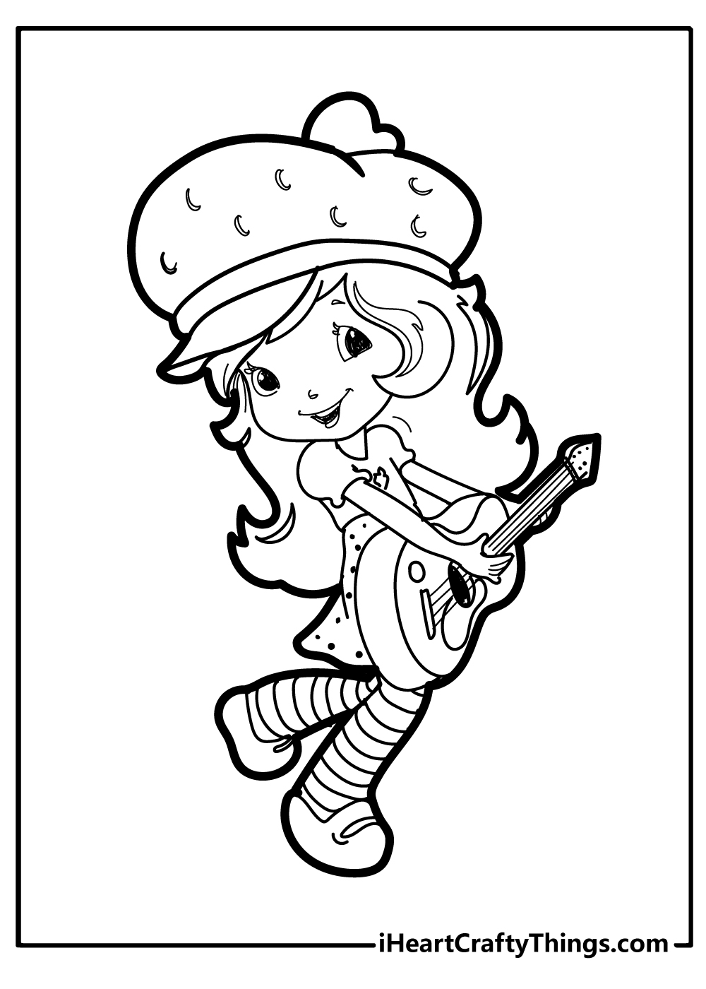 Strawberry Shortcake Coloring Pages Strawberry Shortcake Raspberry