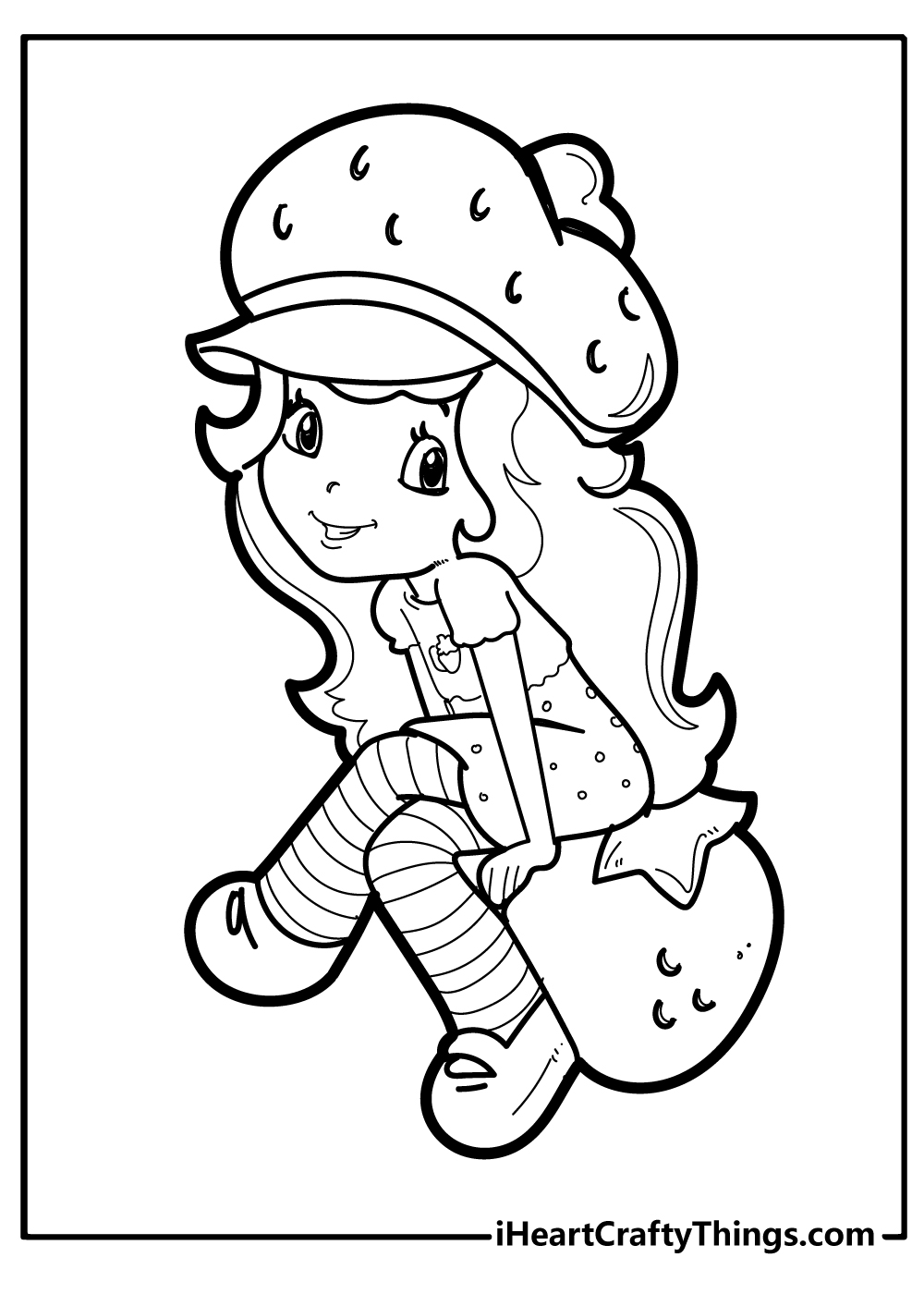 Strawberry Girl Drawings