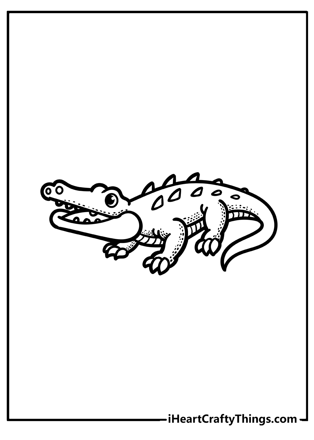 Crocodile Coloring Pages To Print Home Interior Design
