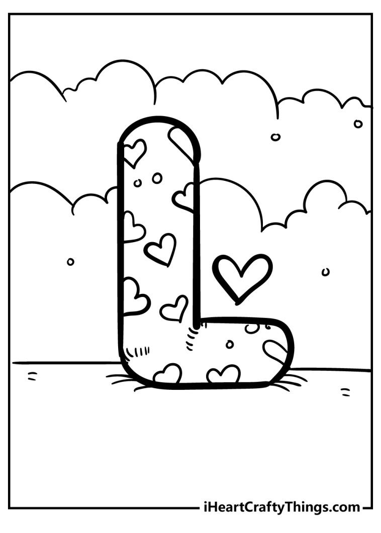 Letter L Coloring Pages (100 Free Printables)