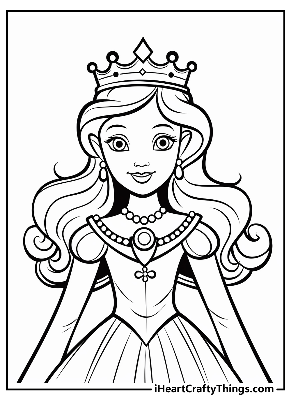 Queen Drawing For Kids