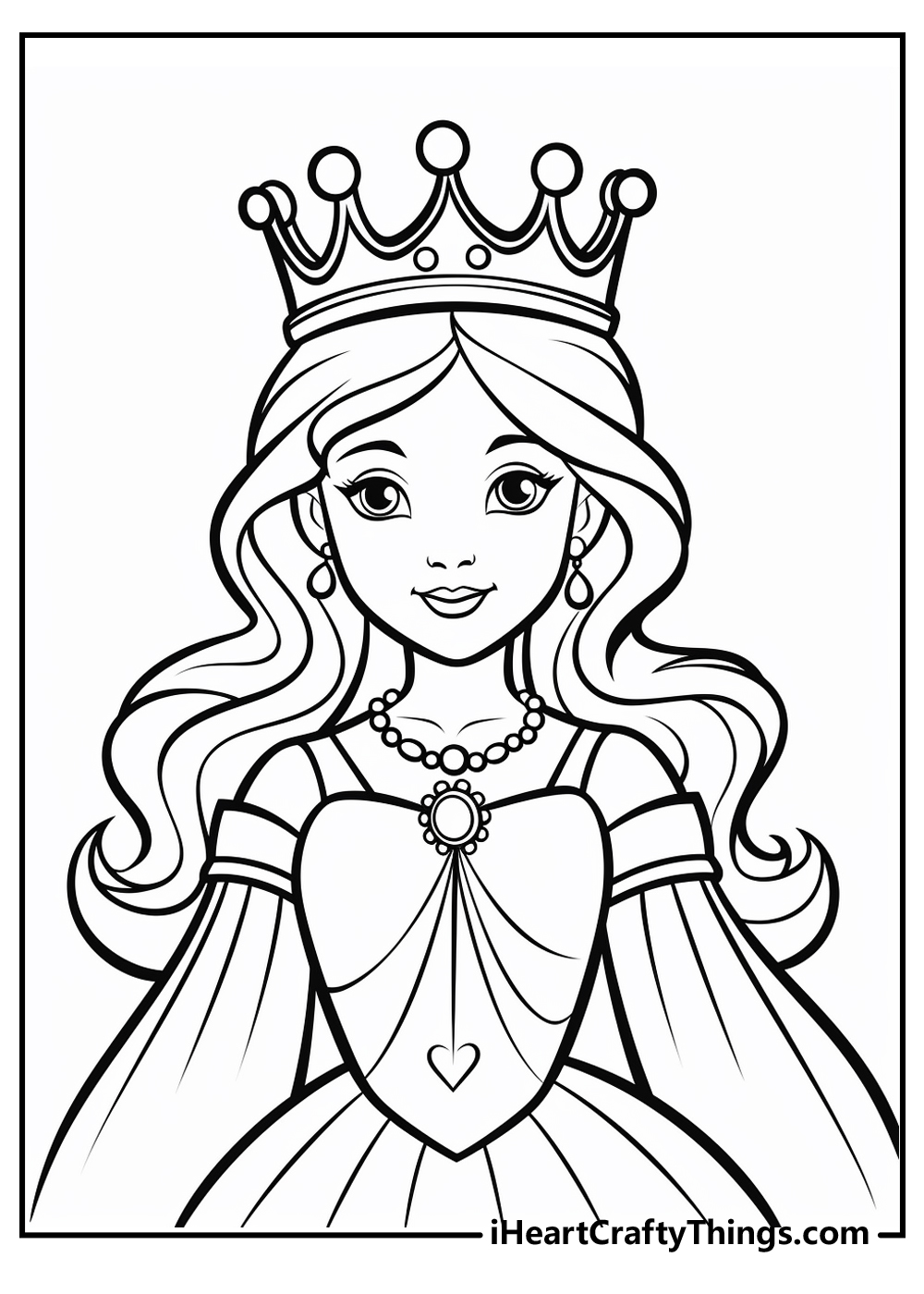 Queen Drawing For Kids