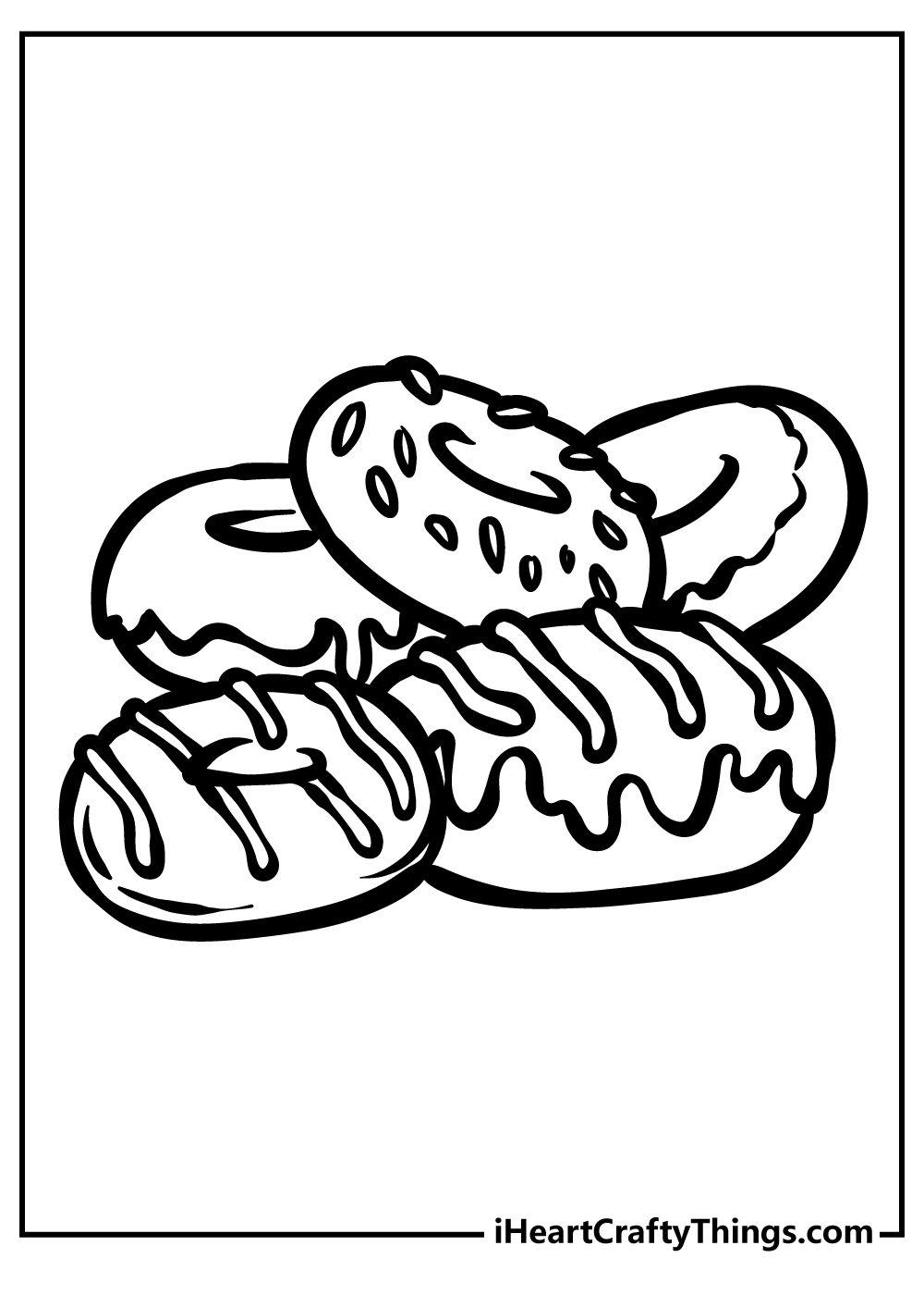 Breakfast Time Coloring Pages