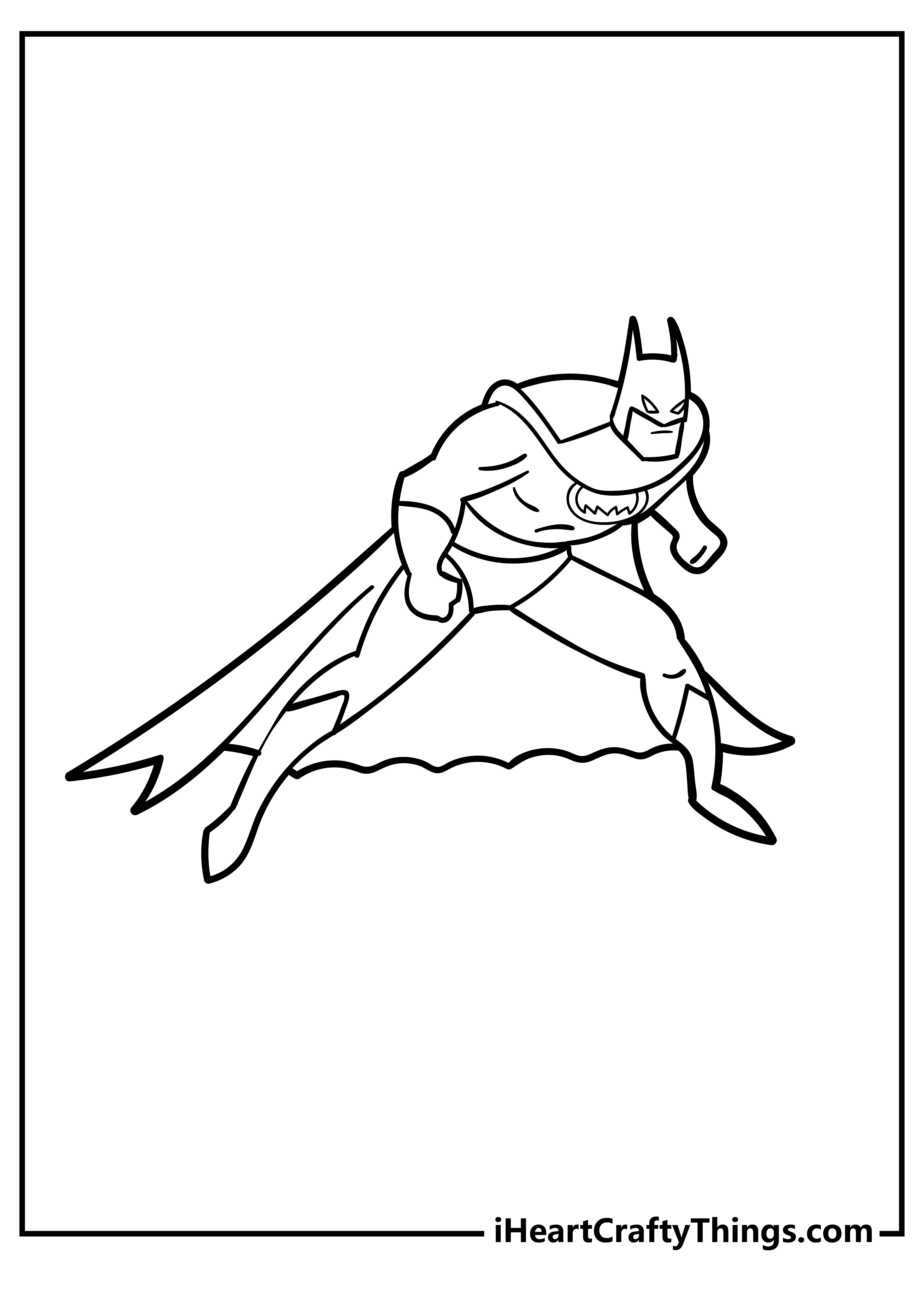 Batman Halloween Coloring Pages