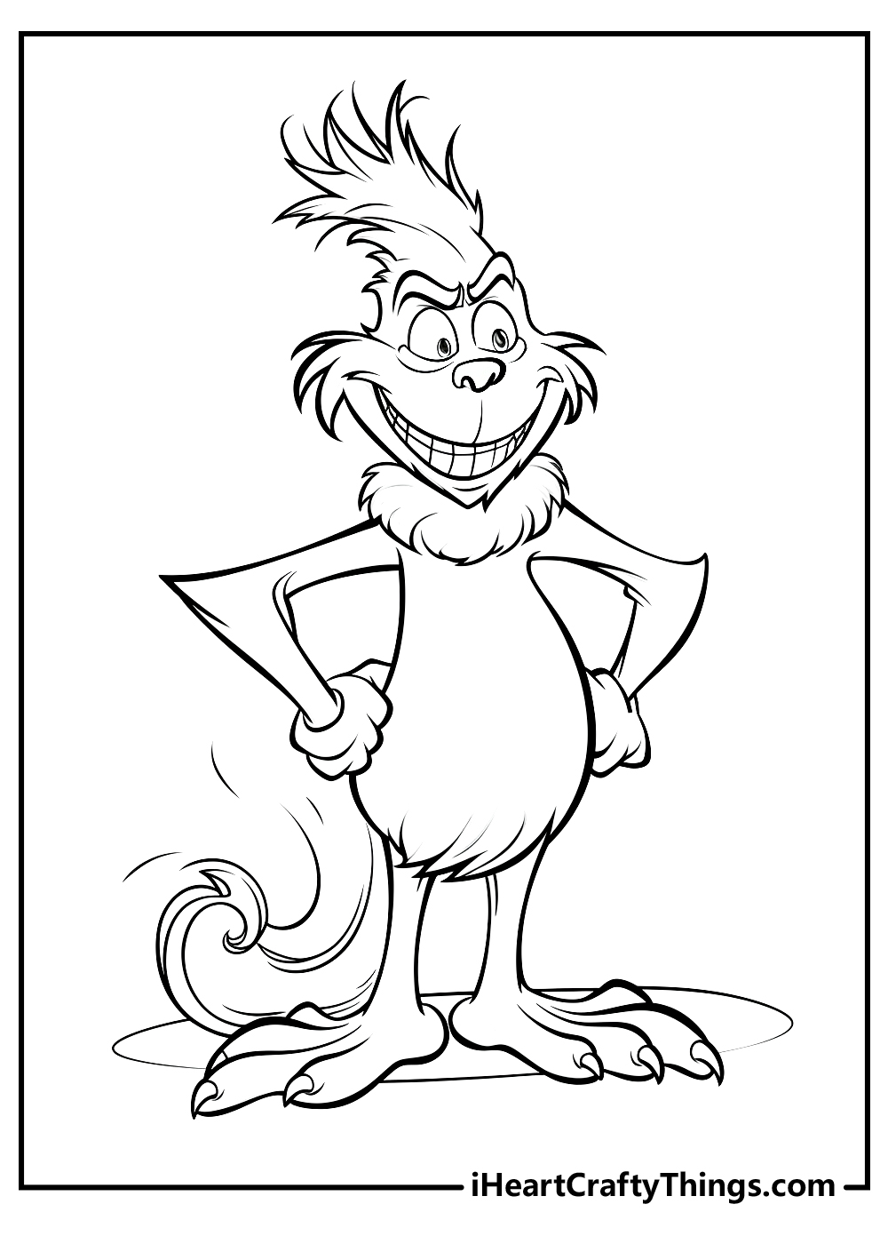 Whoville Characters Coloring Pages