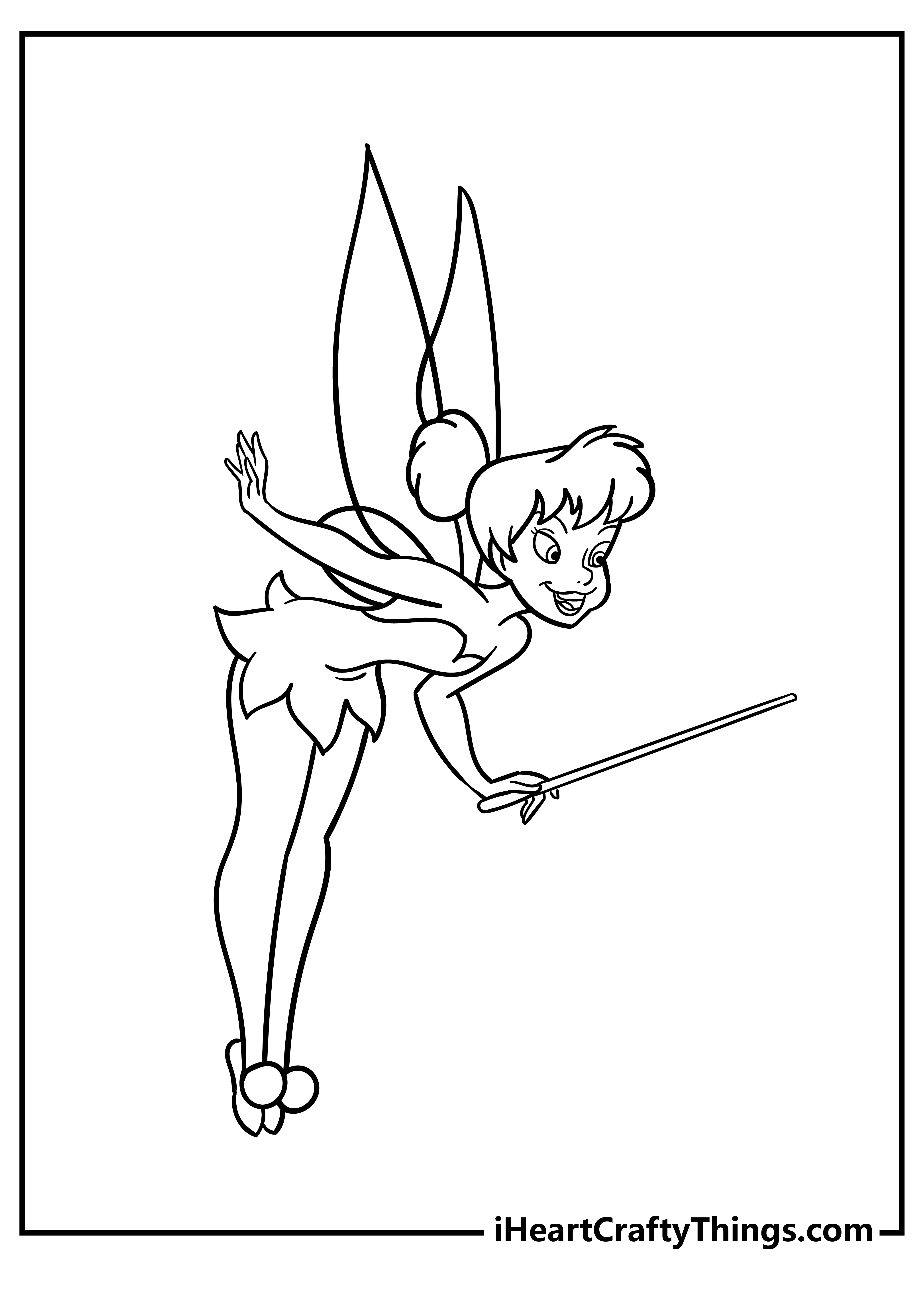 36+ tinkerbell christmas coloring pages DevanArpan