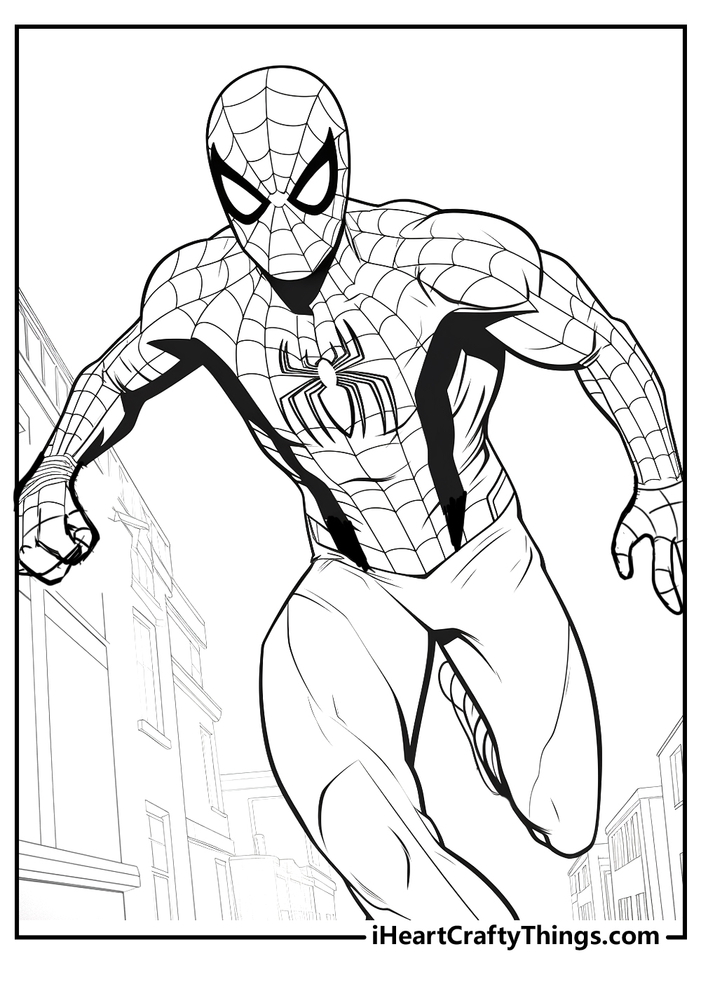 Spiderman3 Coloring Pages For Kids