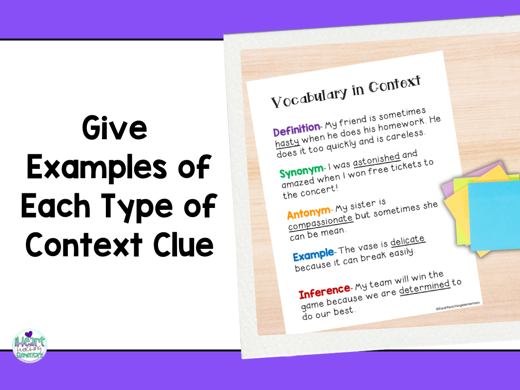 How to Teach Types of Context Clues: The Most Effective and Simple Strategy