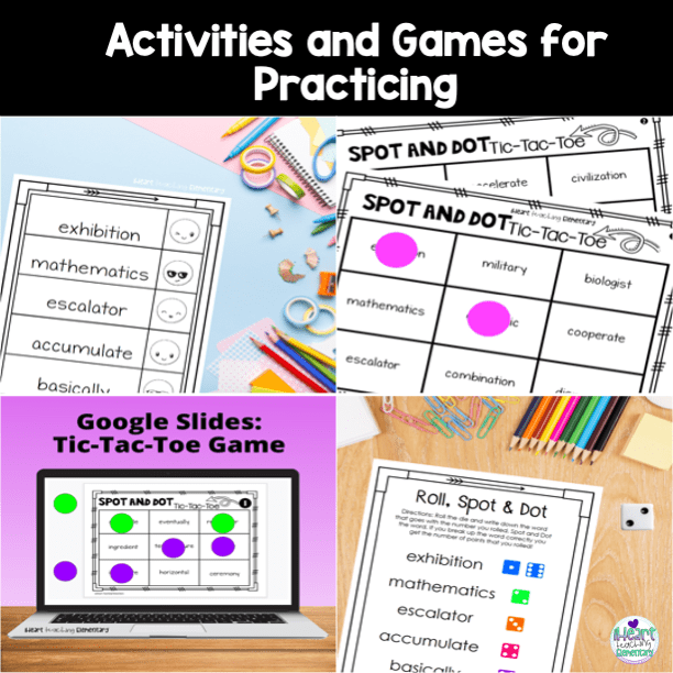 Decoding Multisyllabic Words Activities - Words with 4 and 5 Syllables