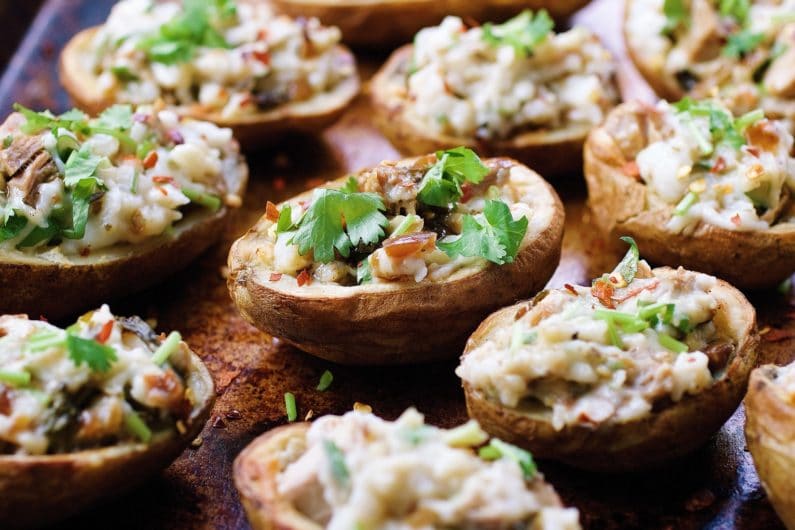 whole30 stuffed crispy potato skins