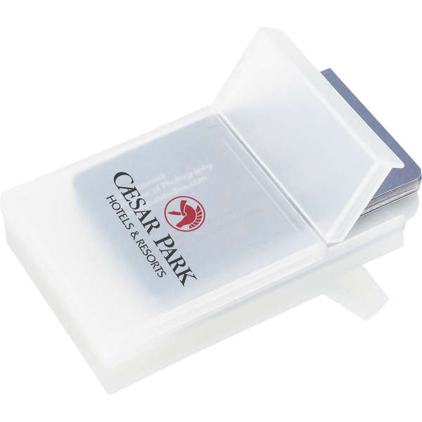 Plastic Business Card Holder, Customization Options