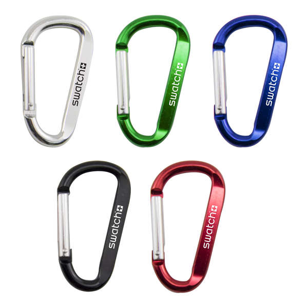 Carabiner Clip Keychain, Customization Options Deluxe