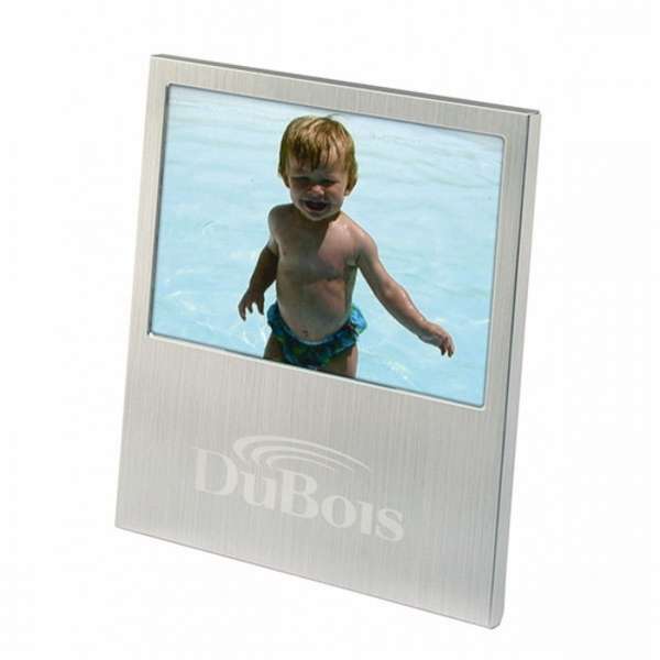 4" x 6" Brushed Aluminum Frame Deluxe