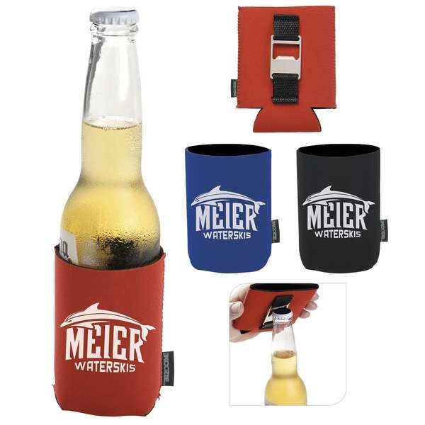 Koozie® Bottle Opener Can/Bottle Kooler Deluxe
