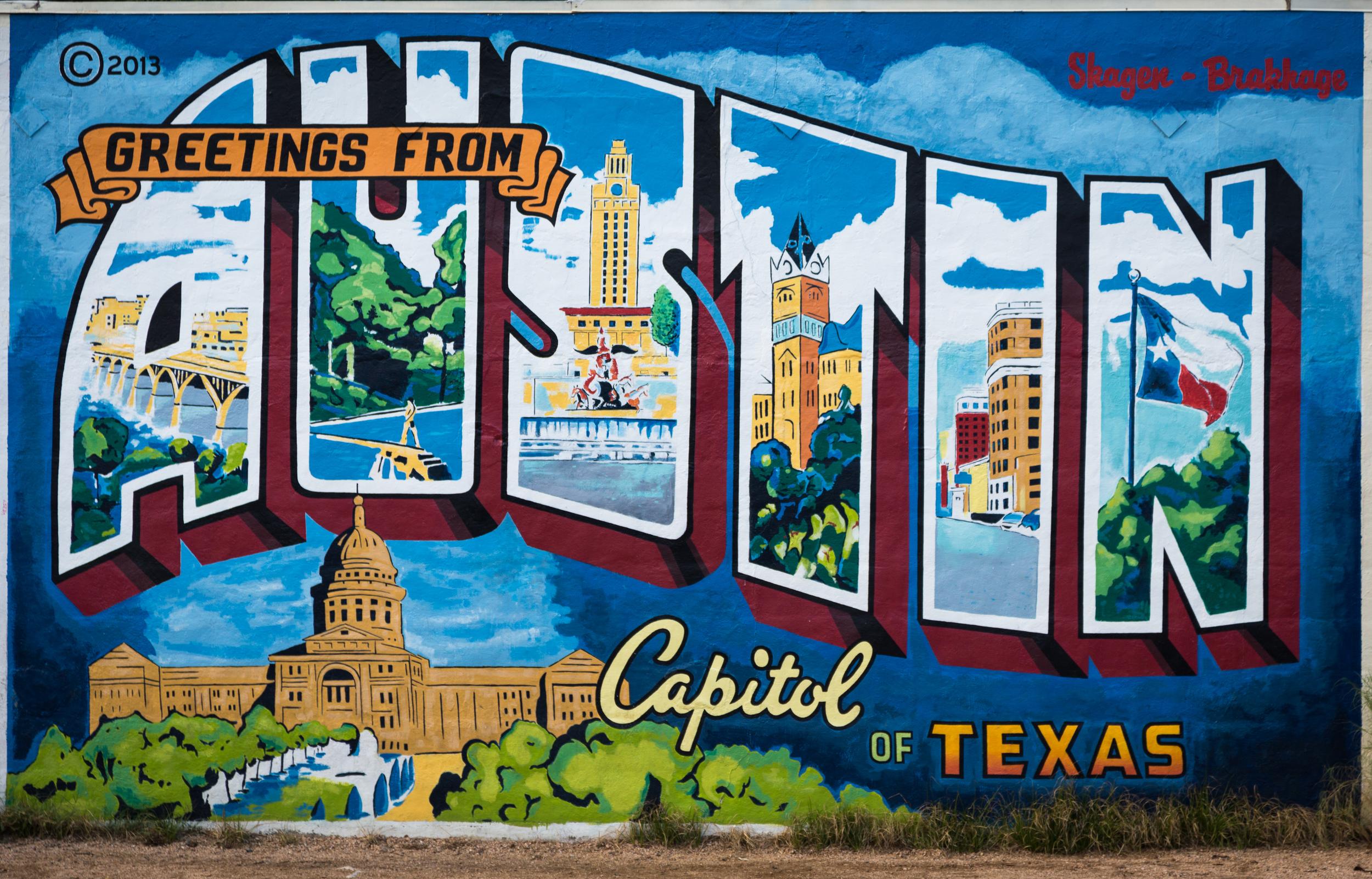 Austin, Texas The City of Art, Graffiti and Murals [Photos]