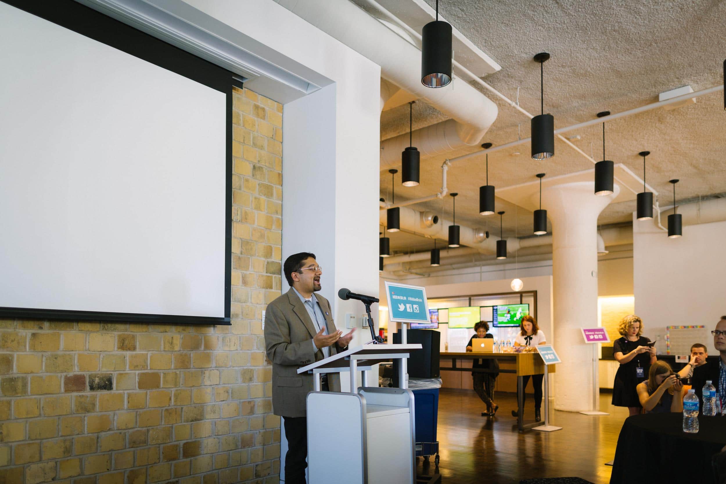 Launch Party at NPR for the Hidden Brain Podcast
