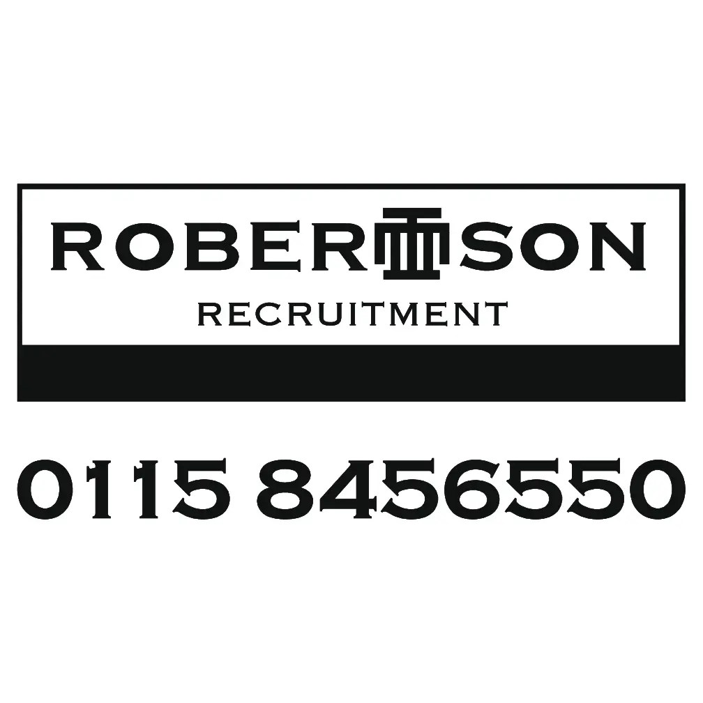 Robertson Recruitment Screen Print Logo iHivis