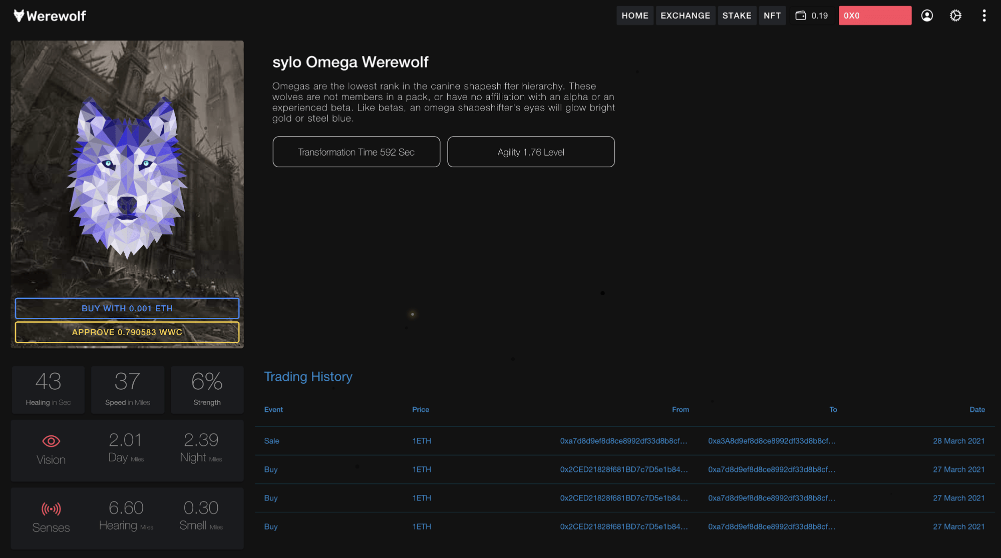 Werewolf Releases Werewolf NFTs — Alpha, Beta and Omega
