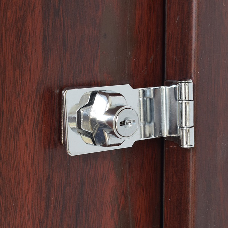 Twist Knob Keyed Locking Hasp iHomeson