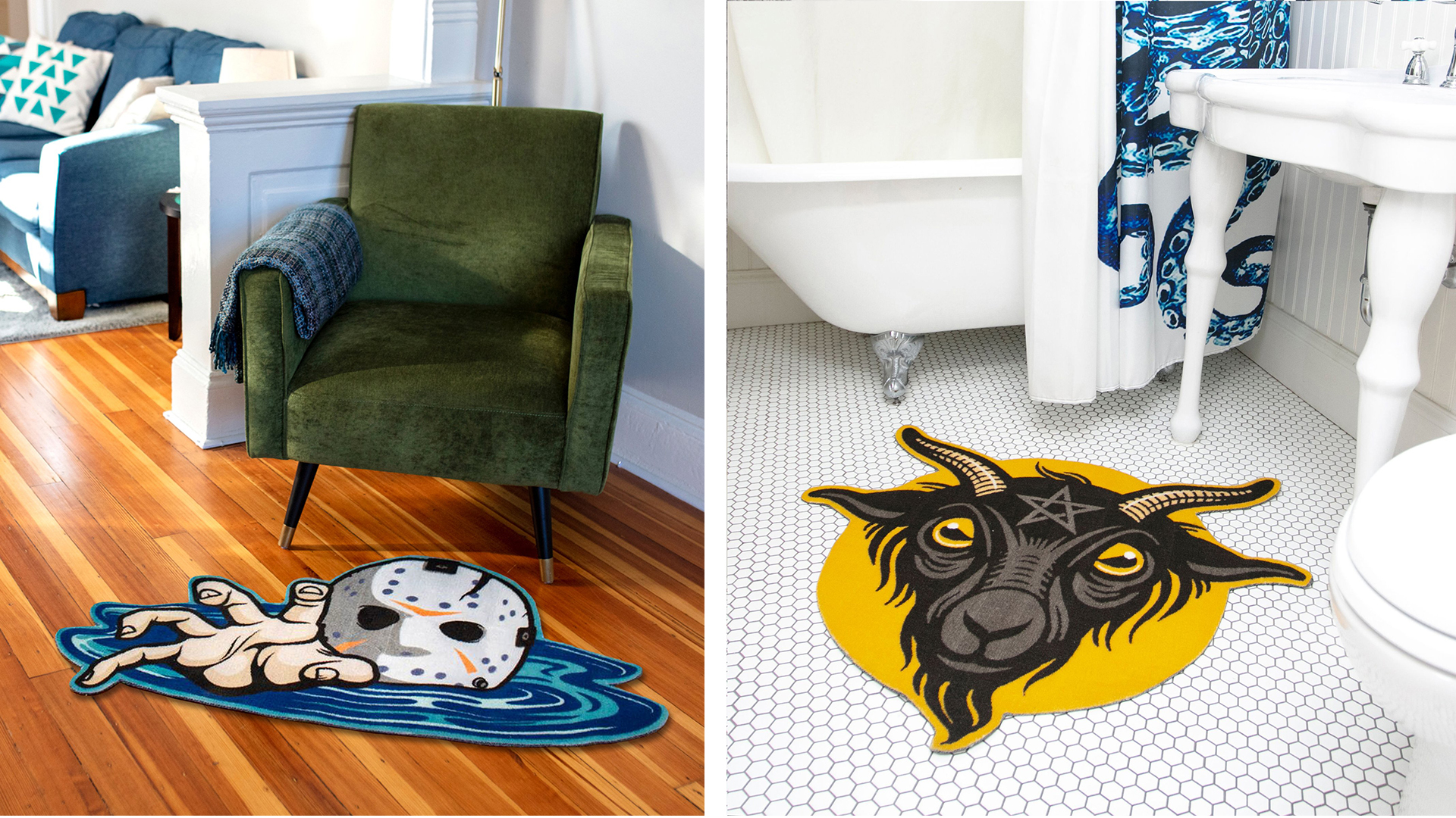 Creepy Co's Horror Rugs Really Know How to Tie The Room Together