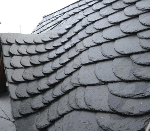 Flat slate thermal conductivity and what temperature it can withstand