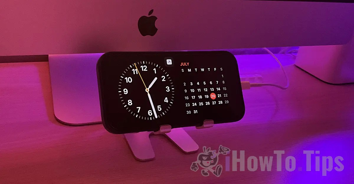 如何在iPhone上启用和自定义StandBy模式。