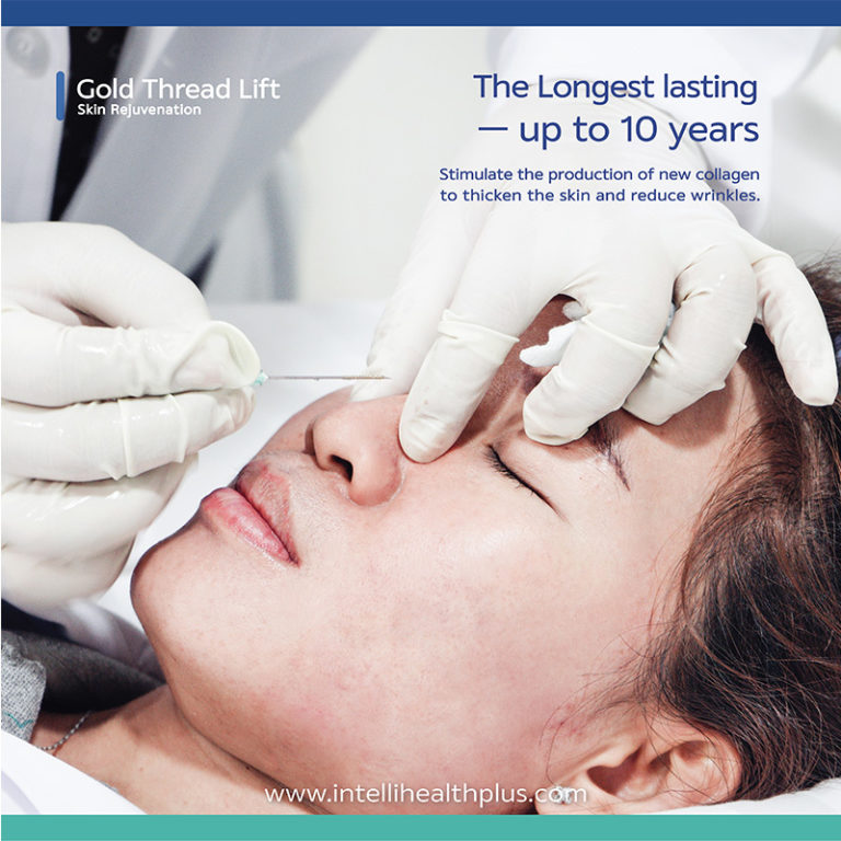 Gold Facial Threading Intellihealth Plus Rejuvenation Clinic