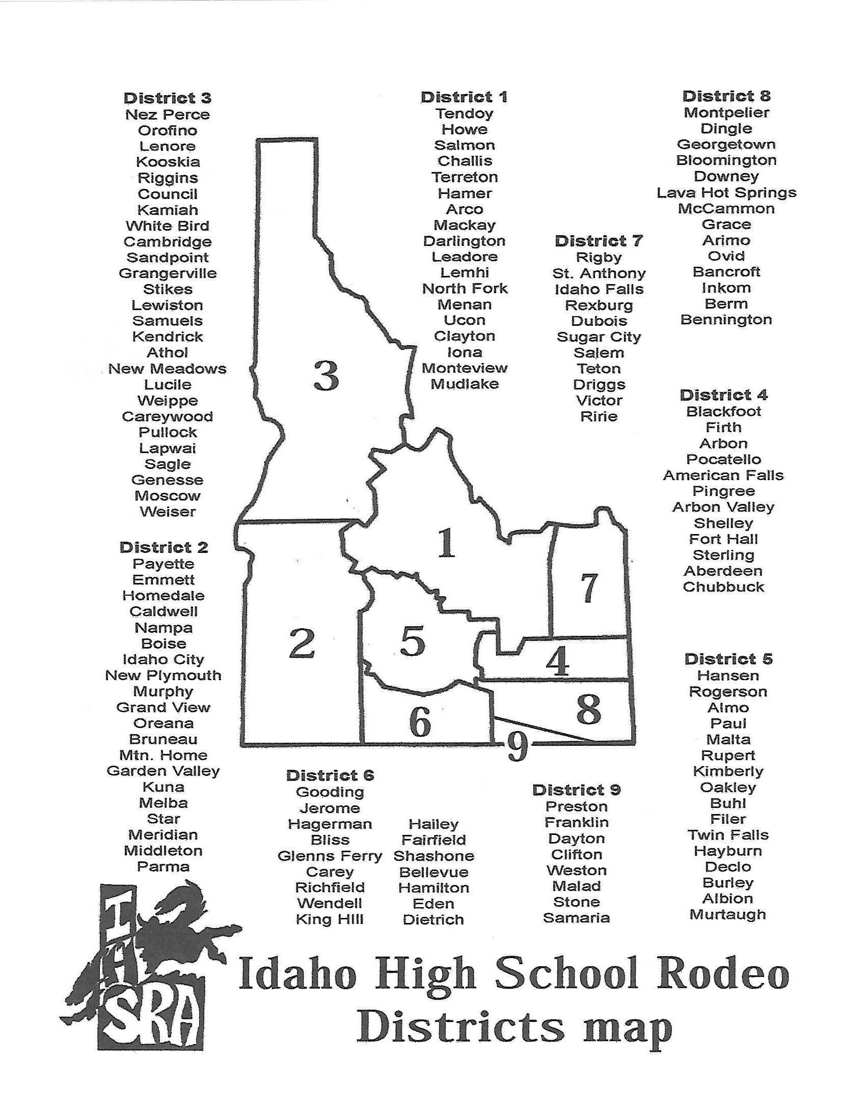Rodeo Clubs Idaho District 3 High School Rodeo