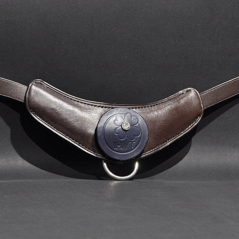 Leather Neck strap Liberty In Horse We Trust