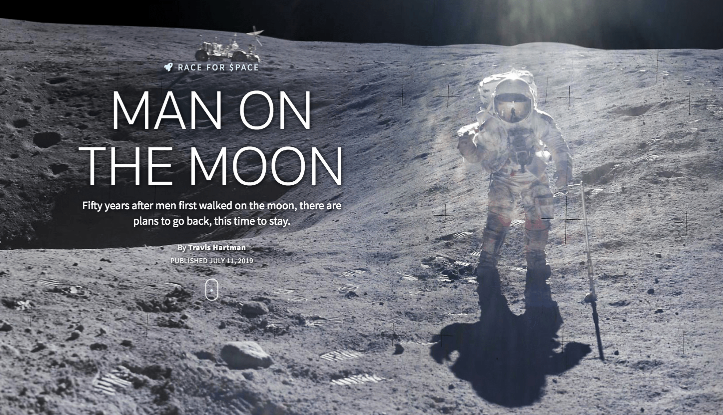 Man On The Moon — Information is Beautiful Awards