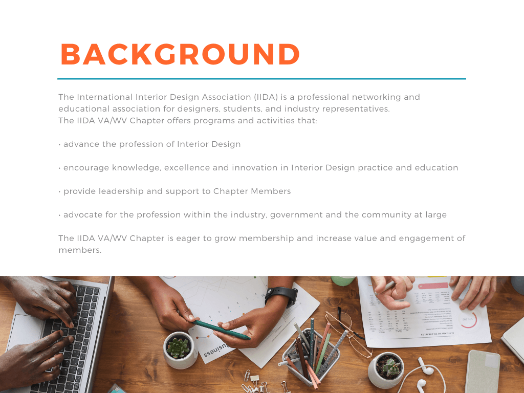 Catalyst Grant Proposal — IIDA Virginia West Virginia Chapter