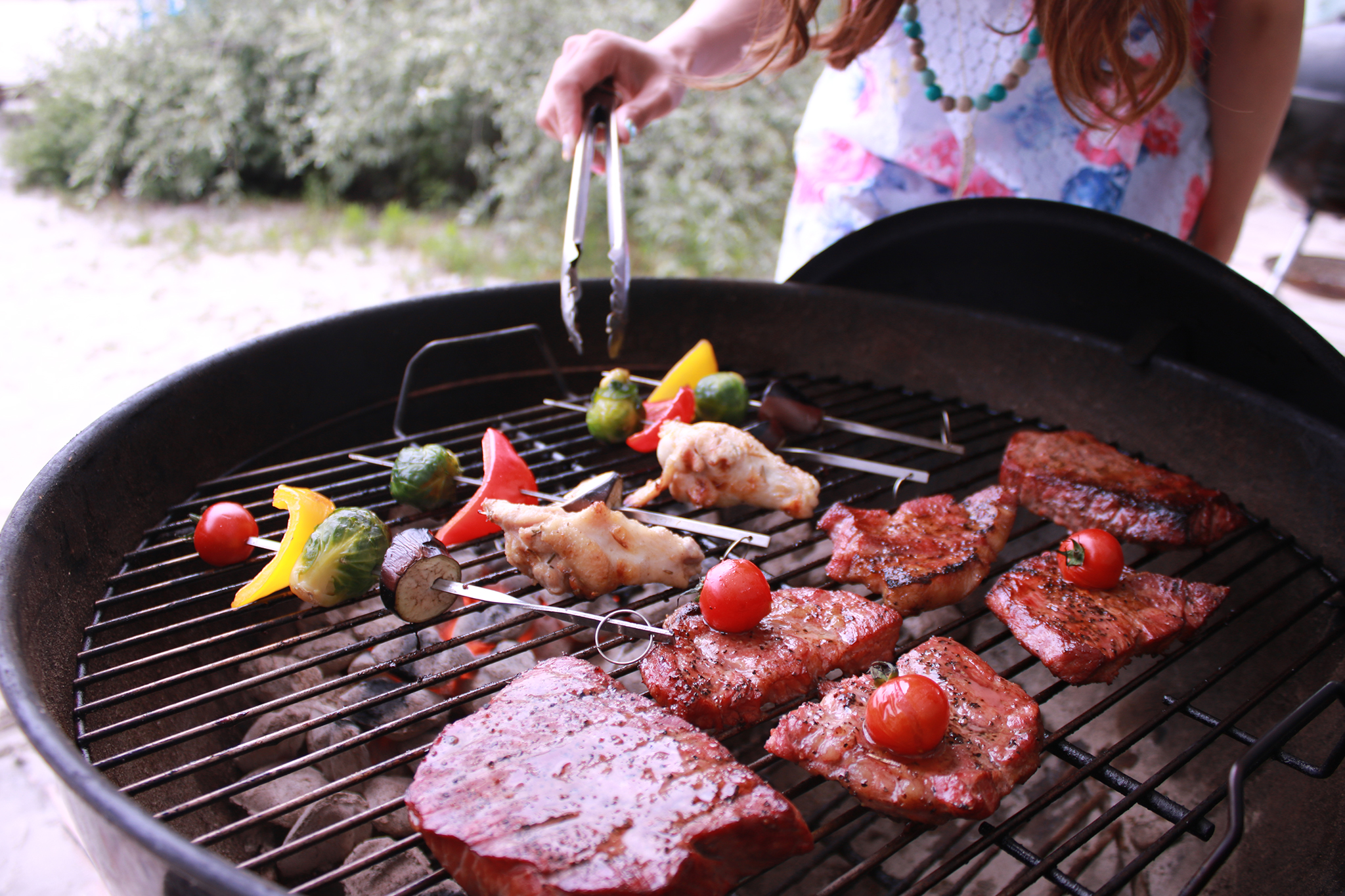 家 バルコニー Bbq