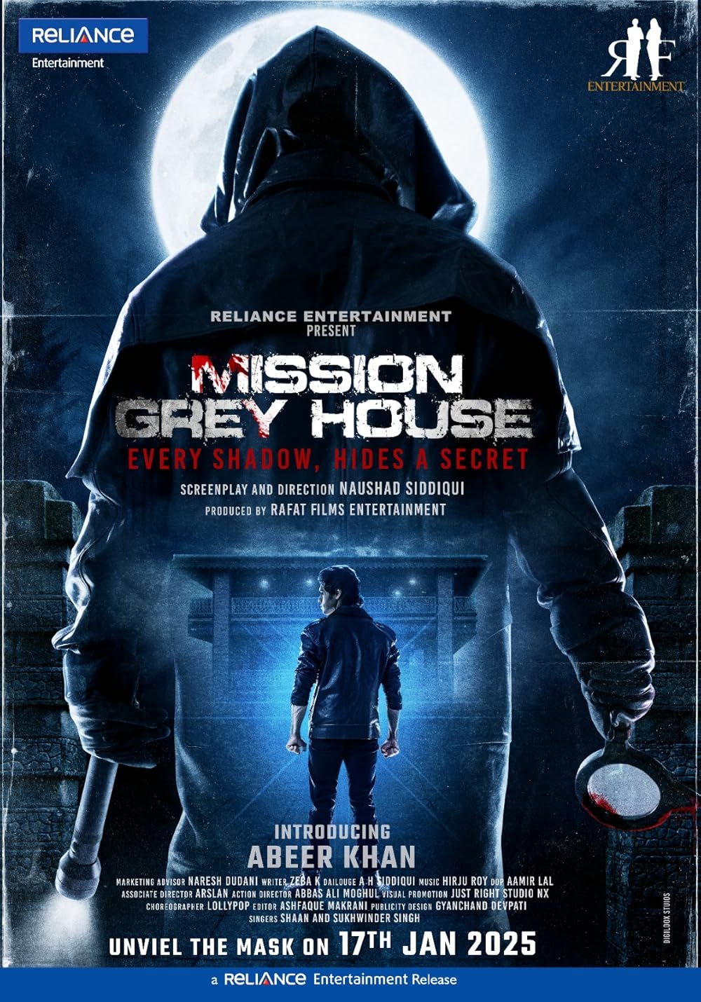 Mission Grey House 2025 Hindi Full Movie PreDVDRip