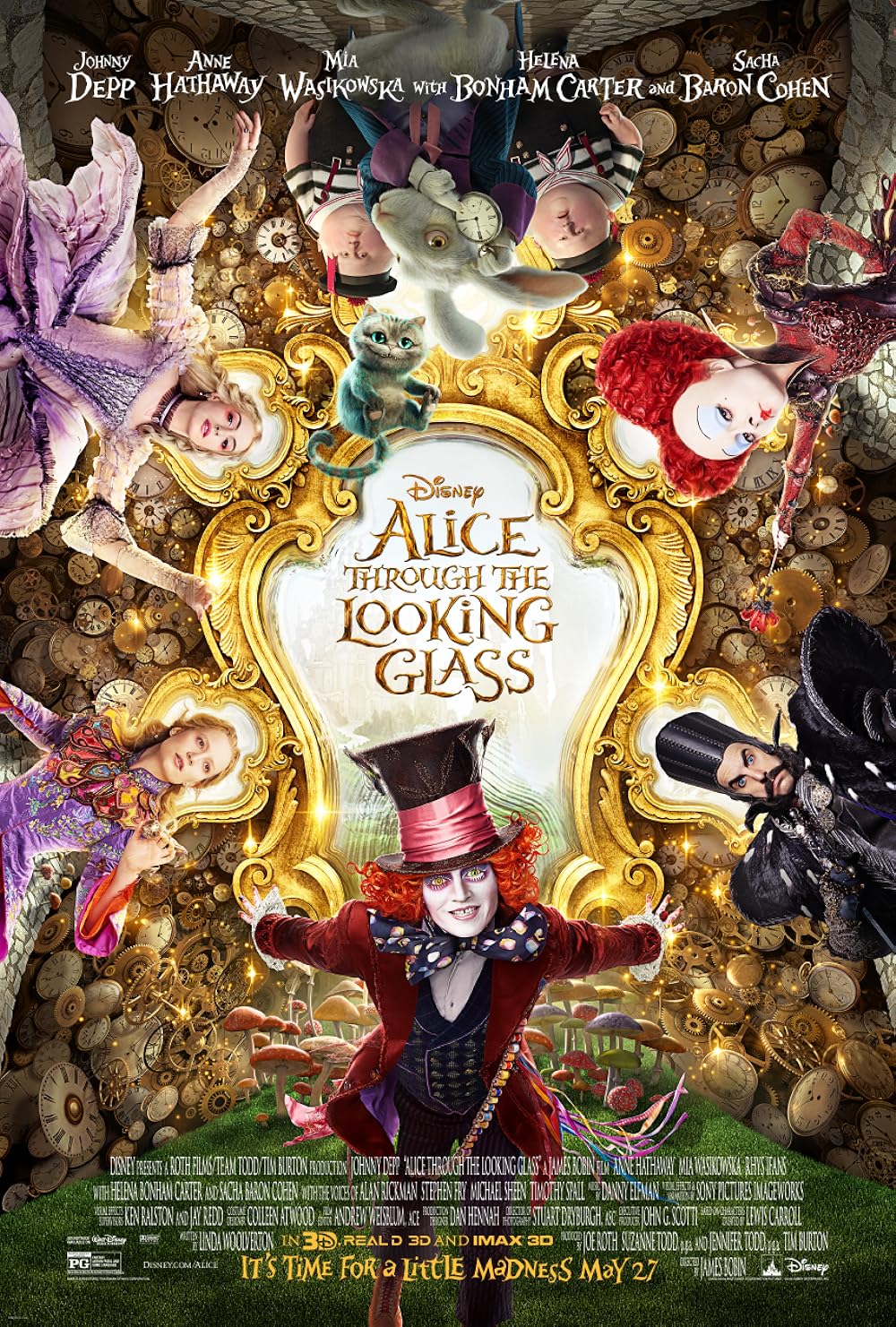 Alice Through the Looking Glass Hindi Dual Audio ORG Movie