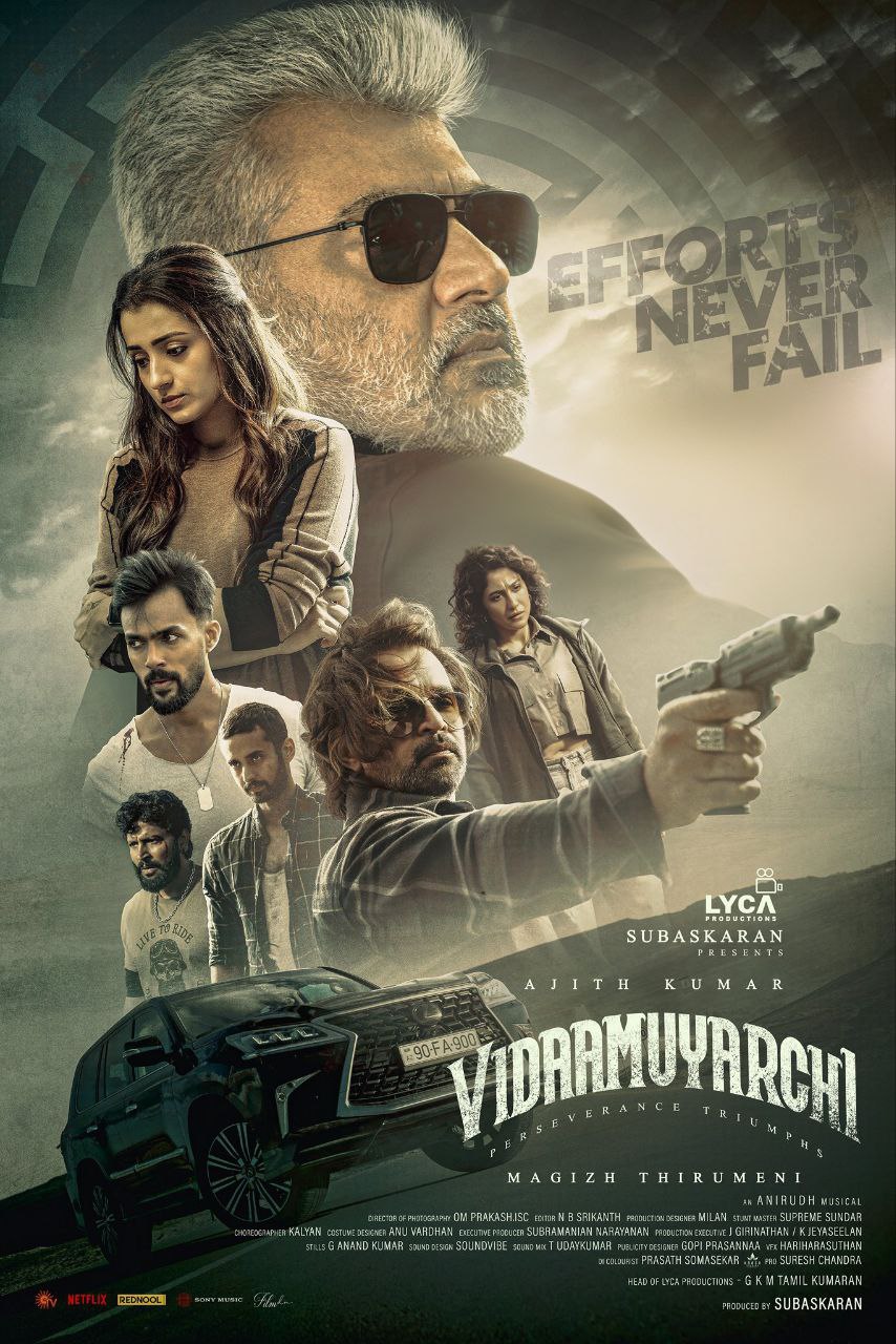 Vidaamuyarchi (2025) Hindi ORG NetFlix ESub