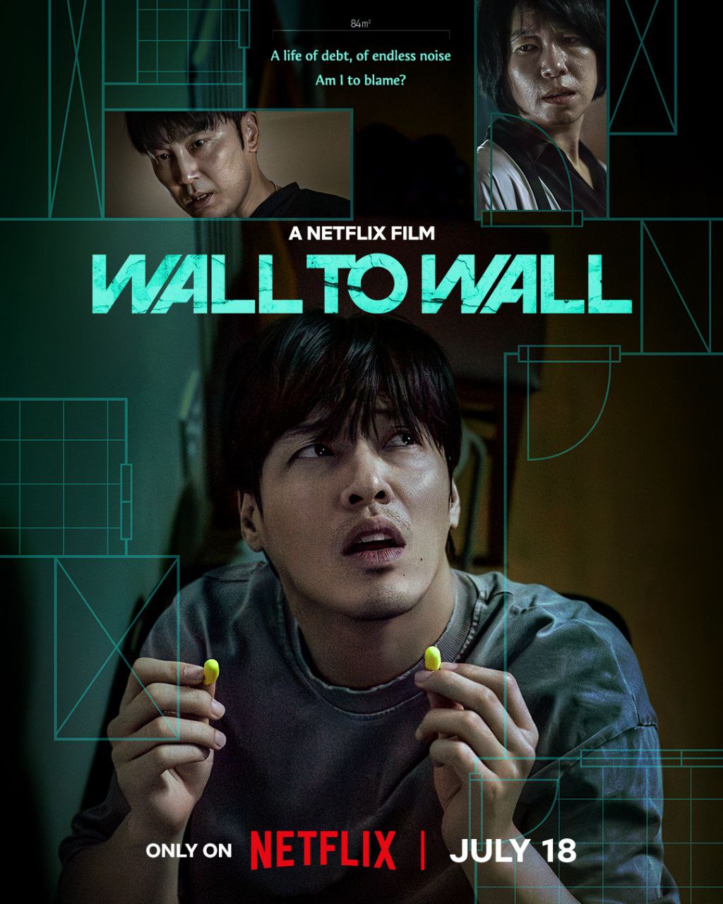 Wall to Wall (2025) Hindi Dubbed ORG Netflix