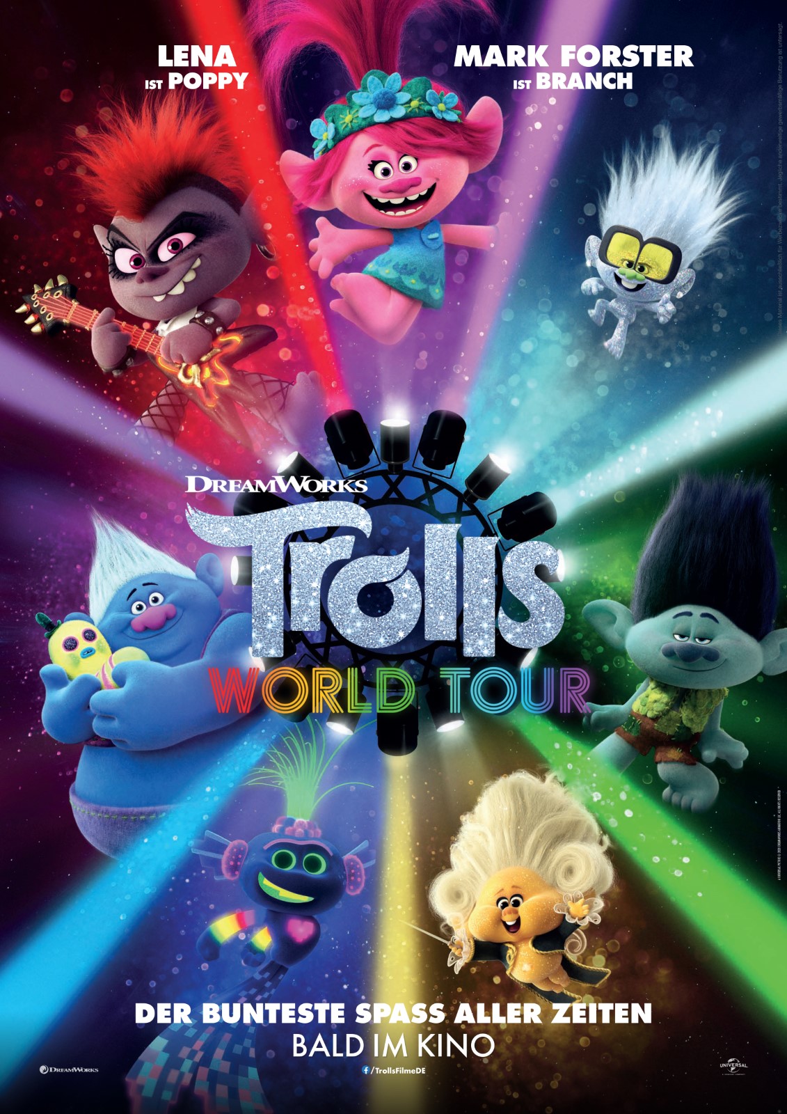 Trolls World Tour 2020 Hindi ORG + English
