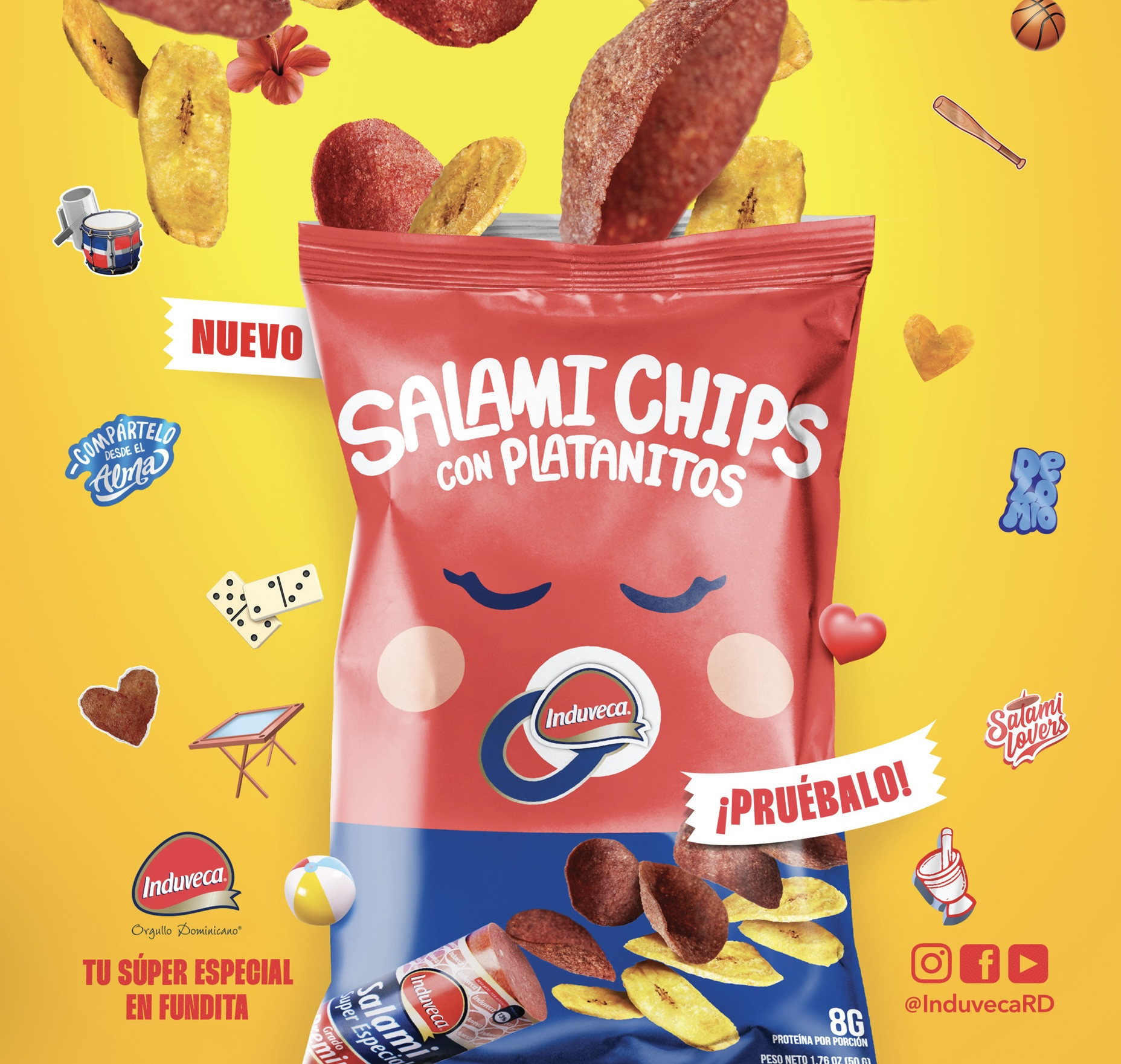 New Dominican Product Salami Chips + Platanitos