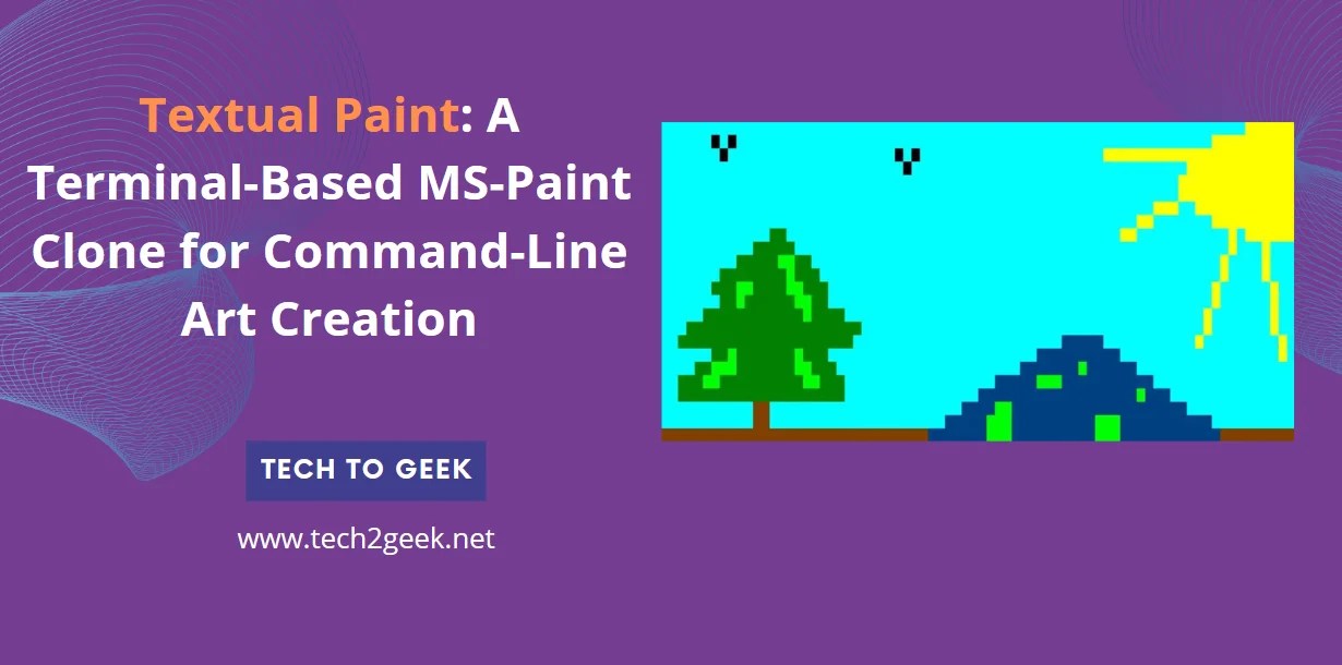 Textual Paint A TerminalBased MSPaint Clone for CommandLine Art