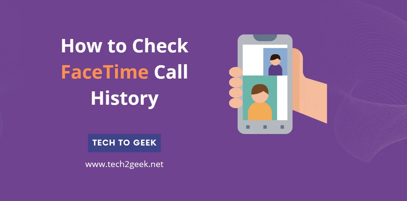 How to Check FaceTime Call History