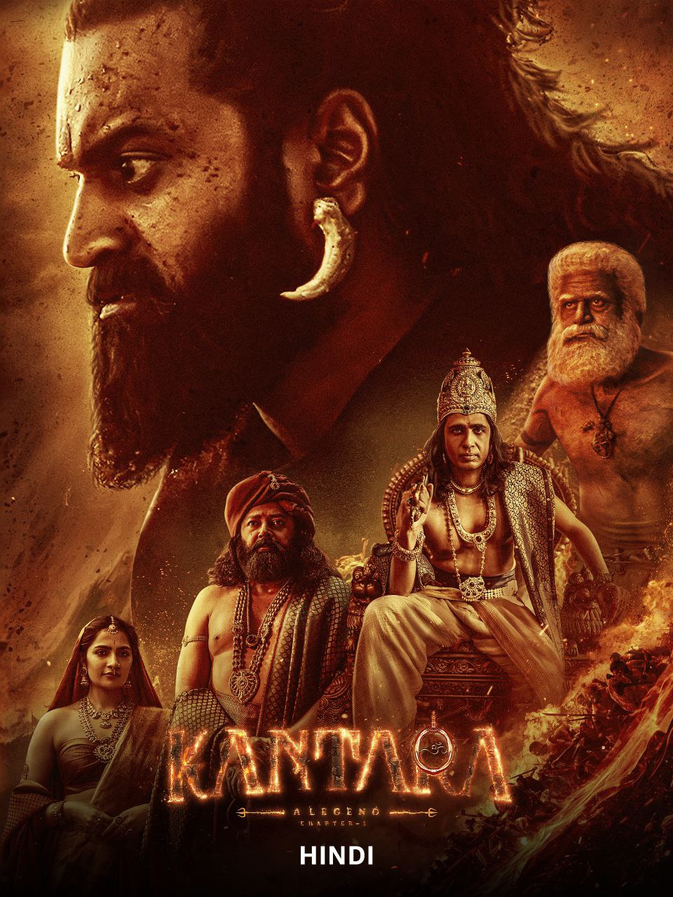 Kantara A Legend Chapter 1 (2025) Hindi Dubbed ORG AMZN