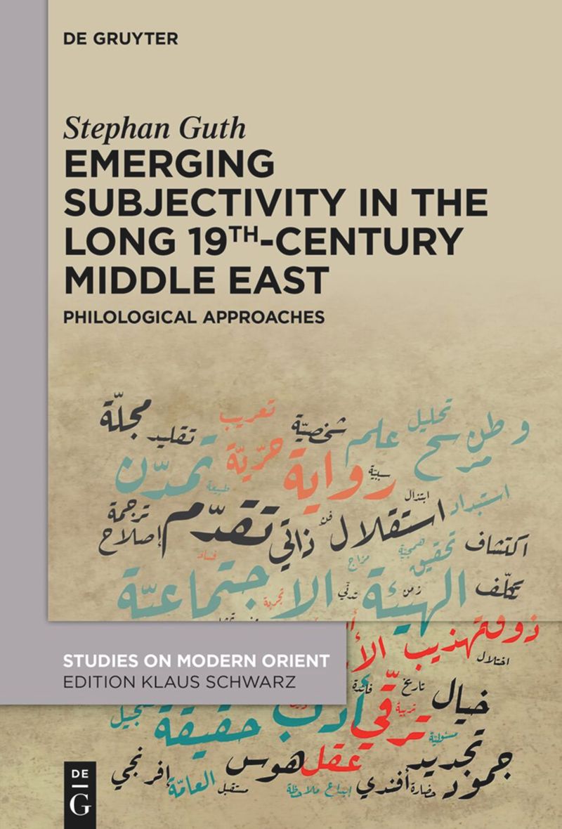 Parution Stephan Guth, Emerging Subjectivity in the Long 19thCentury
