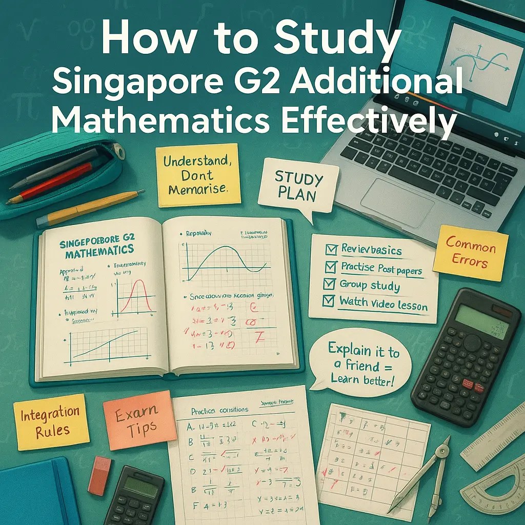 Top Study Strategies for G2 Additional Mathematics