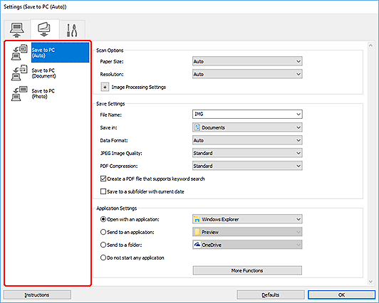 The item type can be automatically detected. Canon : Inkjet Manuals : G6000 series : Setting Up ...